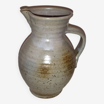 Gustave Tiffoche La Borne stoneware pitcher vase