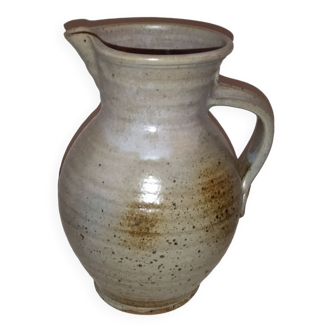 Gustave Tiffoche La Borne stoneware pitcher vase