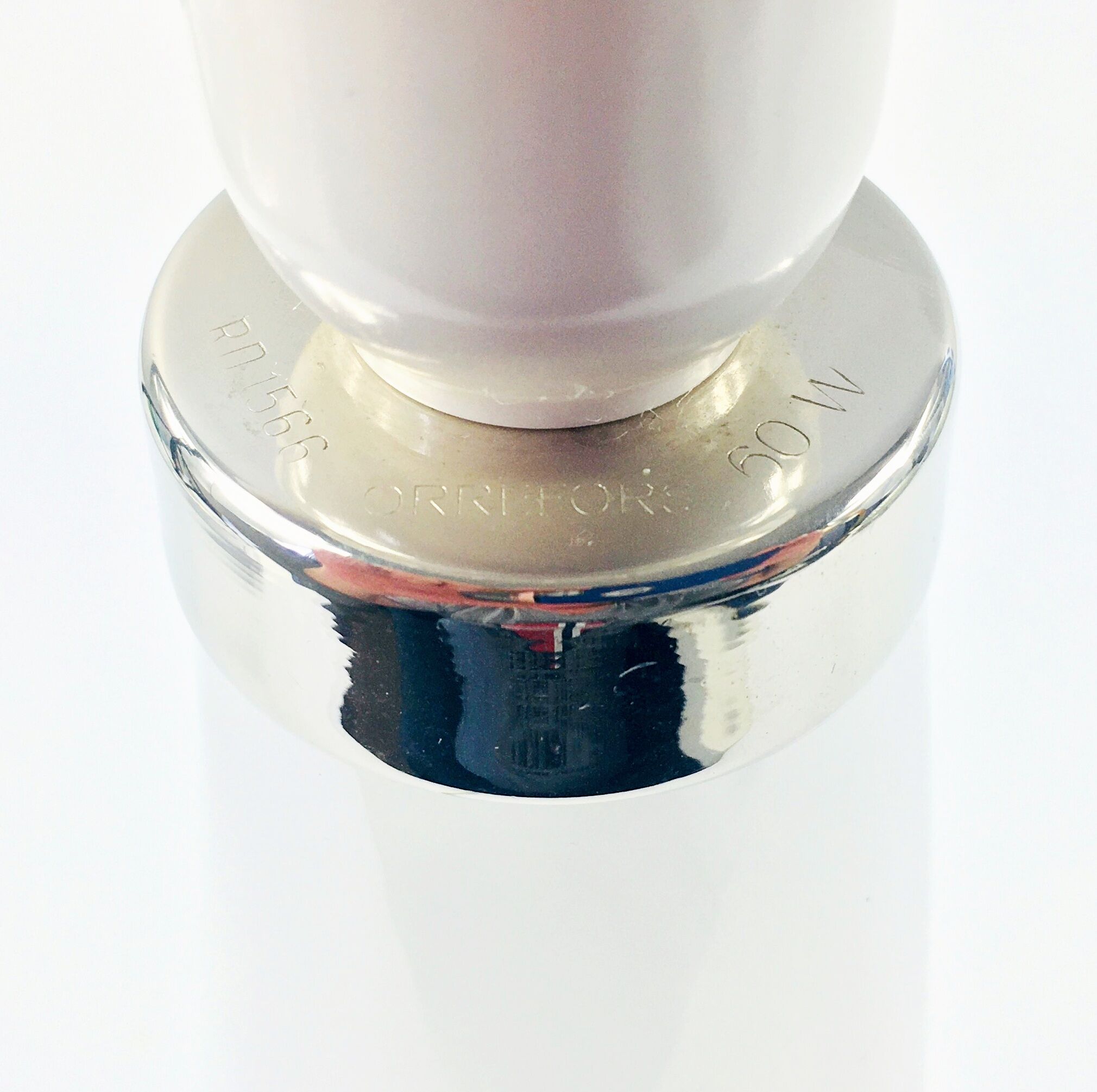 Lampe de table modèle RD 1566 par Carl Fagerlund pour Orrefors, Suède, années 1960
