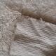 Berbere carpet plain ecru 100% virgin wool, 230x133 cm