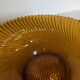 Amber striped fruit bowl