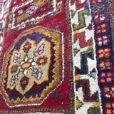 Very nice little carpet yastik anatolia handmade