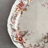 Plat en terre de fer polychrome « Wentworth » Bishop & Stonier