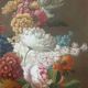 Tableau hst "composition florale" ec. xx° fleurs signée + cadre