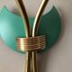 Double vintage Italian wall light 1950s