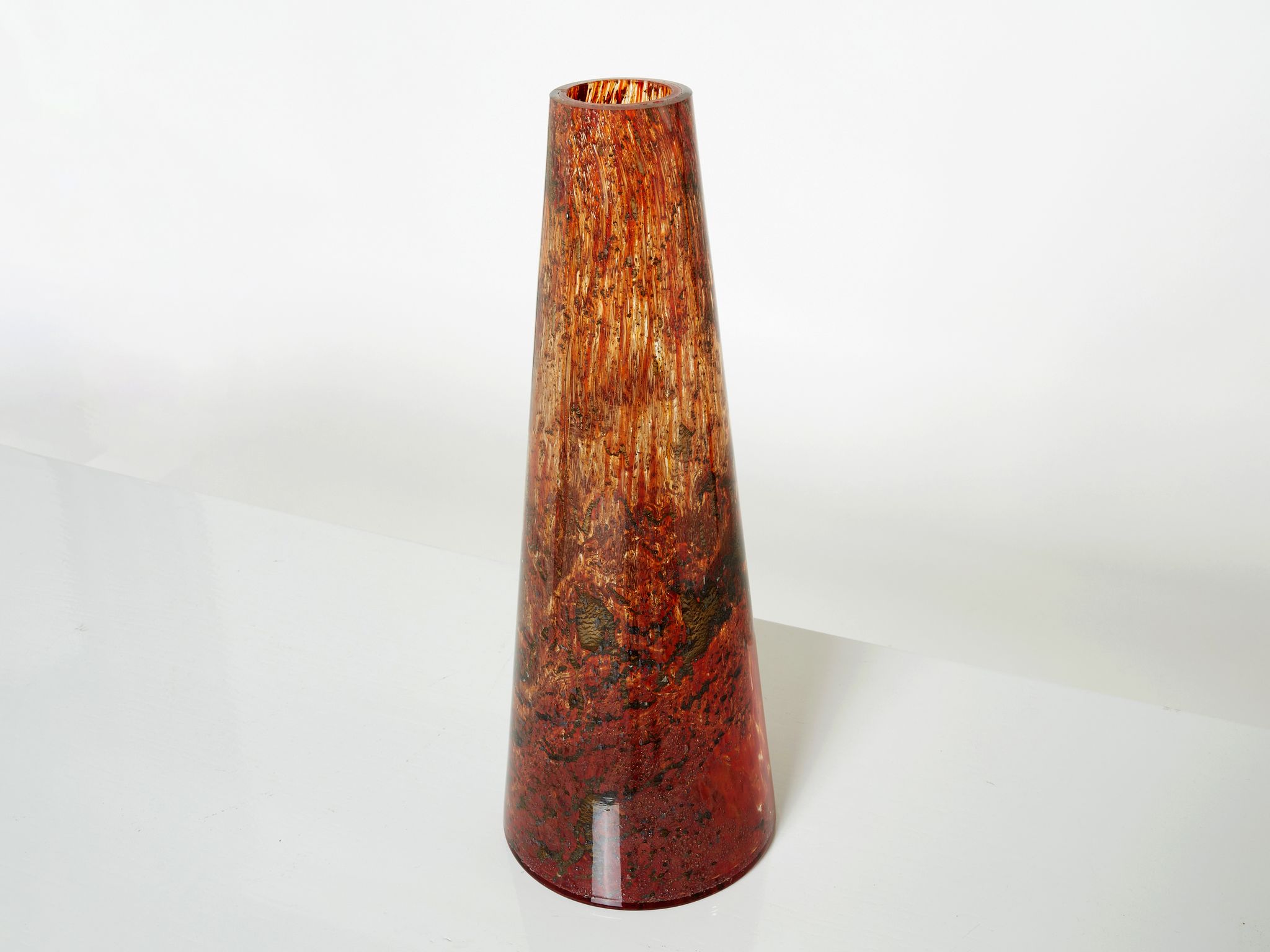Vase verre de murano vers 1970