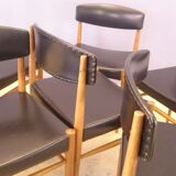 Set of 6 Scandinavian chairs