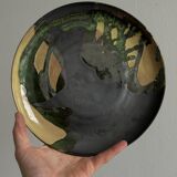 Set of 6 terracotta plates, hand-thrown pottery