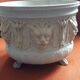 Very rare fine stoneware pot signed Sarreguemines from the end of the 19th century