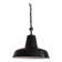 Enameled pendant workshop “reflecto-lux” hanging light, 1950s france