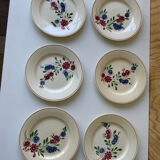 Assiettes fleurettes Selency x Monoprix Croisé Laroche
