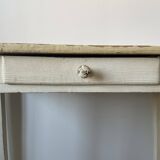 Small old wooden table