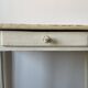 Small old wooden table
