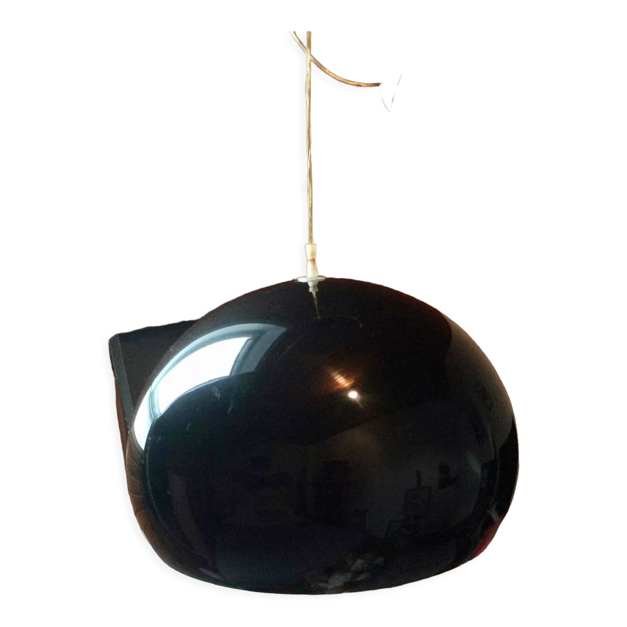 Kartell Fly pendant lamp glossy black