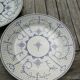 Ensemble de 9 assiettes plates Copenhague de Royal Boch