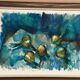 Original Swedish Oil on Canvas – "Abstract Composition" by Bergengren – Signed – Dated 1970 – Framed – 69 × 54 cm (27.2" × 21.3")