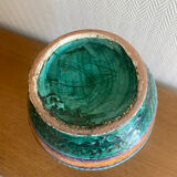 Ceramic vase from the 60s in the style of Bitossi.