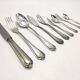 Deetjen 109 Piece Silverware Set Silver Metal Cutlery Set for 12 People