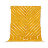 Ecru Moroccan rug with geometric patterns 250cm x 150cm