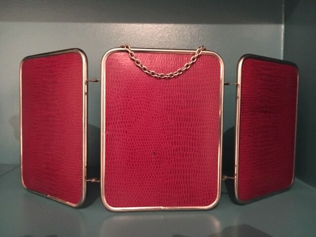 Mirror Barber triptych 48 x 20