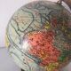 Globe terrestre girard barrère verre vintage 1960