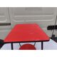 Table vintage fer et bois