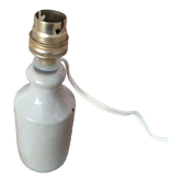 Pied de lampe en grès