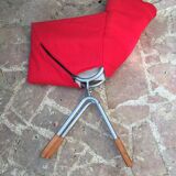 Pair of folding armchairs