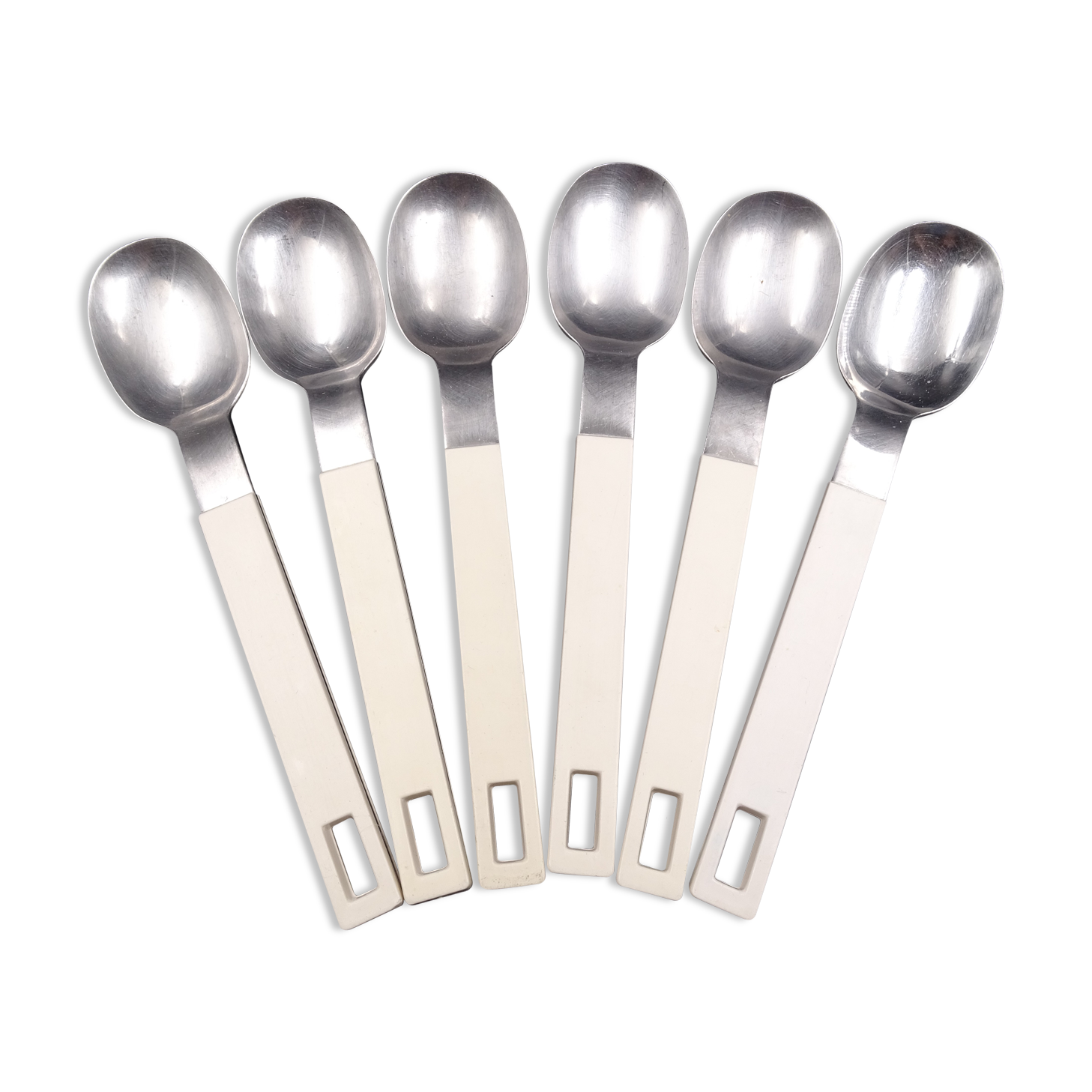 Set of 6 vintage spoons of the brand Gallo - Rostfrei