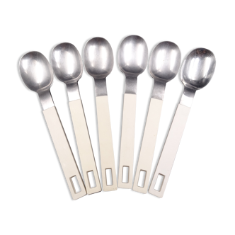 Set of 6 vintage spoons of the brand Gallo - Rostfrei