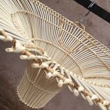 XXL rattan pendant light Natural rattan light