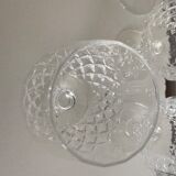 Set of 6 cognac glasses