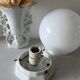 Plafonnier porcelaine blanche