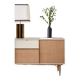Enfilade -buffet bas . laque et fibre naturelle . marque red edition