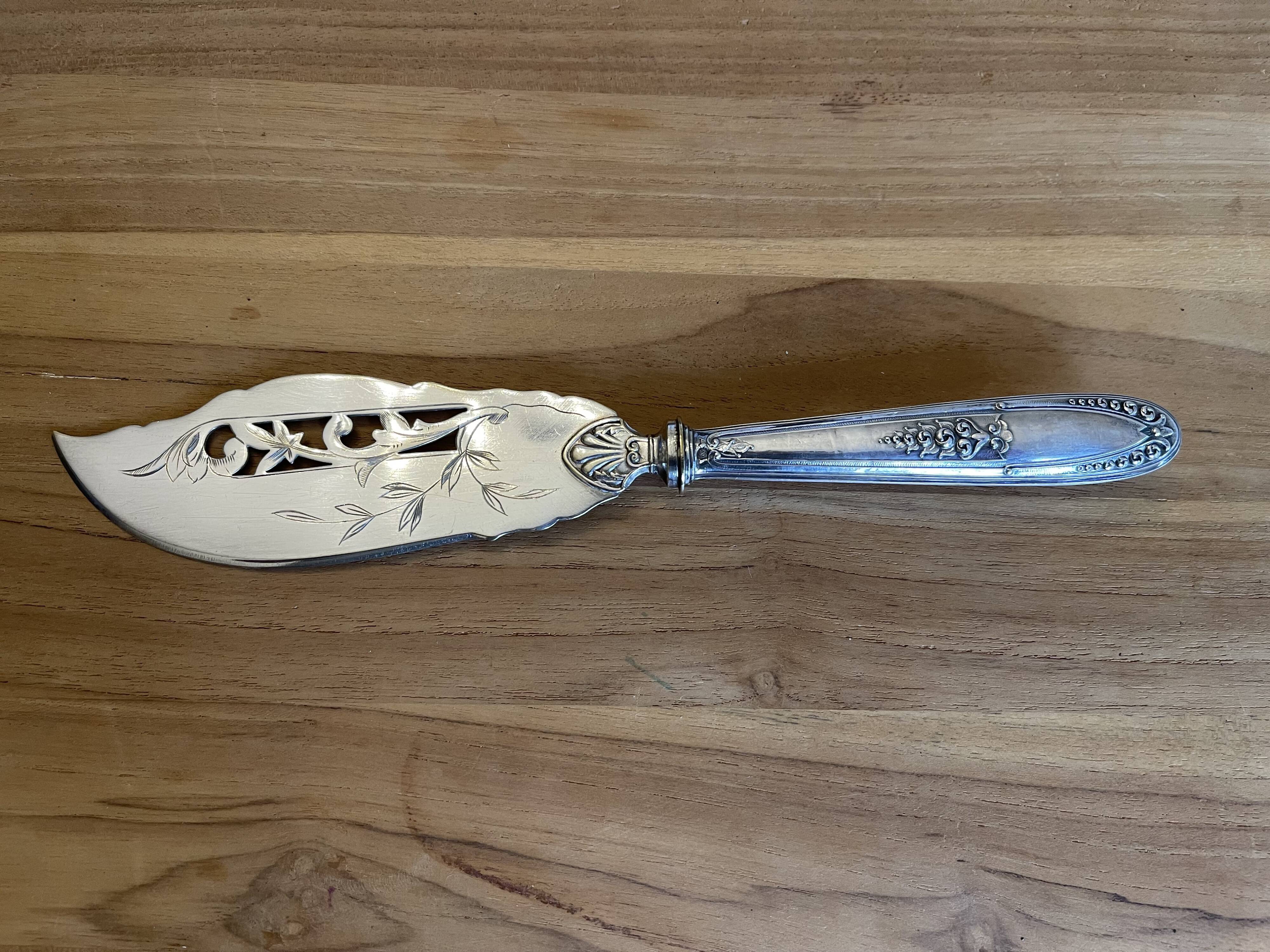 Art Deco cake server 26 cm