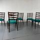 Mid-Century Modernist Danish Teak Dining Chairs 1950s, Set of 6