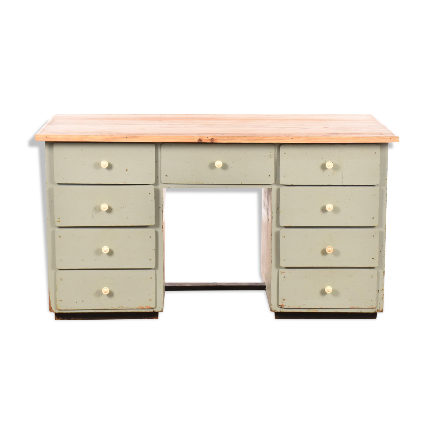 Industrial old desk Workbench