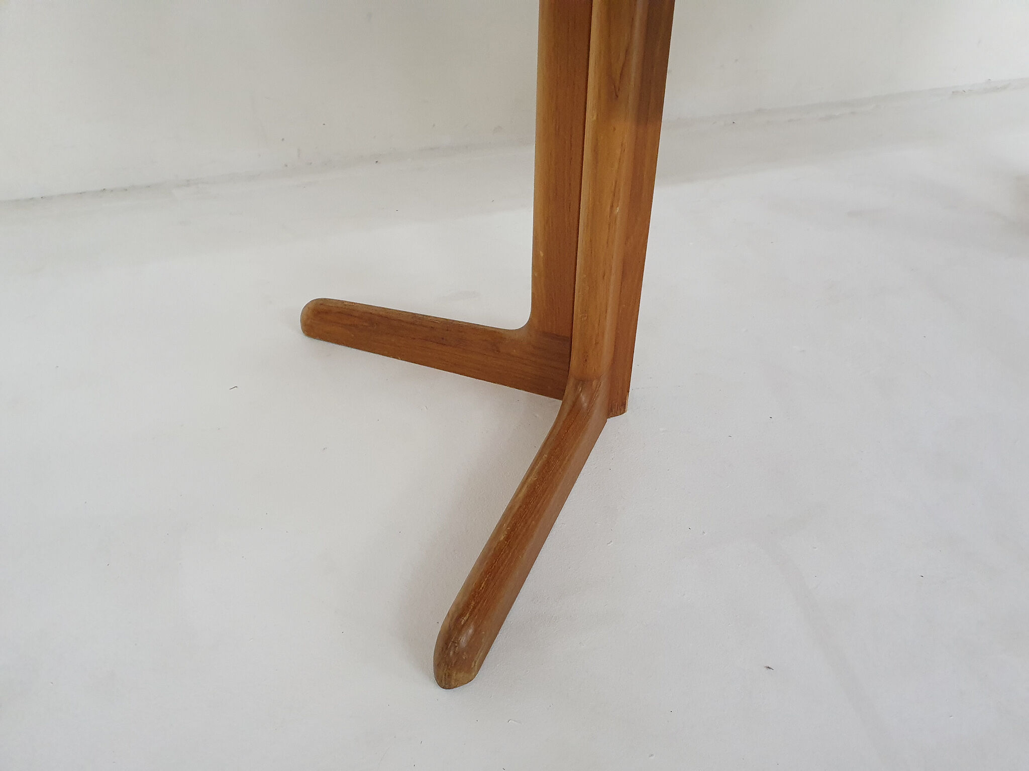 Teak extendable dining table by Niels Otto Moller for Gudme Mobelfabrik, Denmark 1960's