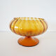 1960 blown glass standing cup