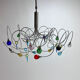 Harco loor strawberry design hanging lamp, 1990s