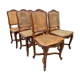 Suite de 6 chaises de style Louis XV