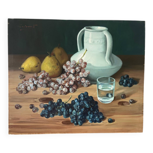 Nature morte aux raisins,