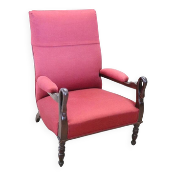 Antique Walnut Armchair