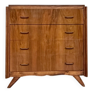 Commode art deco vintage - pieds compas