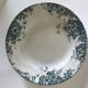 3 hollow plates iron earth Moulin des Loups model Marie Louise dark green
