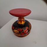 Large Russian khokhloma candy dish