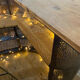 Bar comptoir fer et bois
