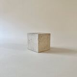 Travertine open-air cube
