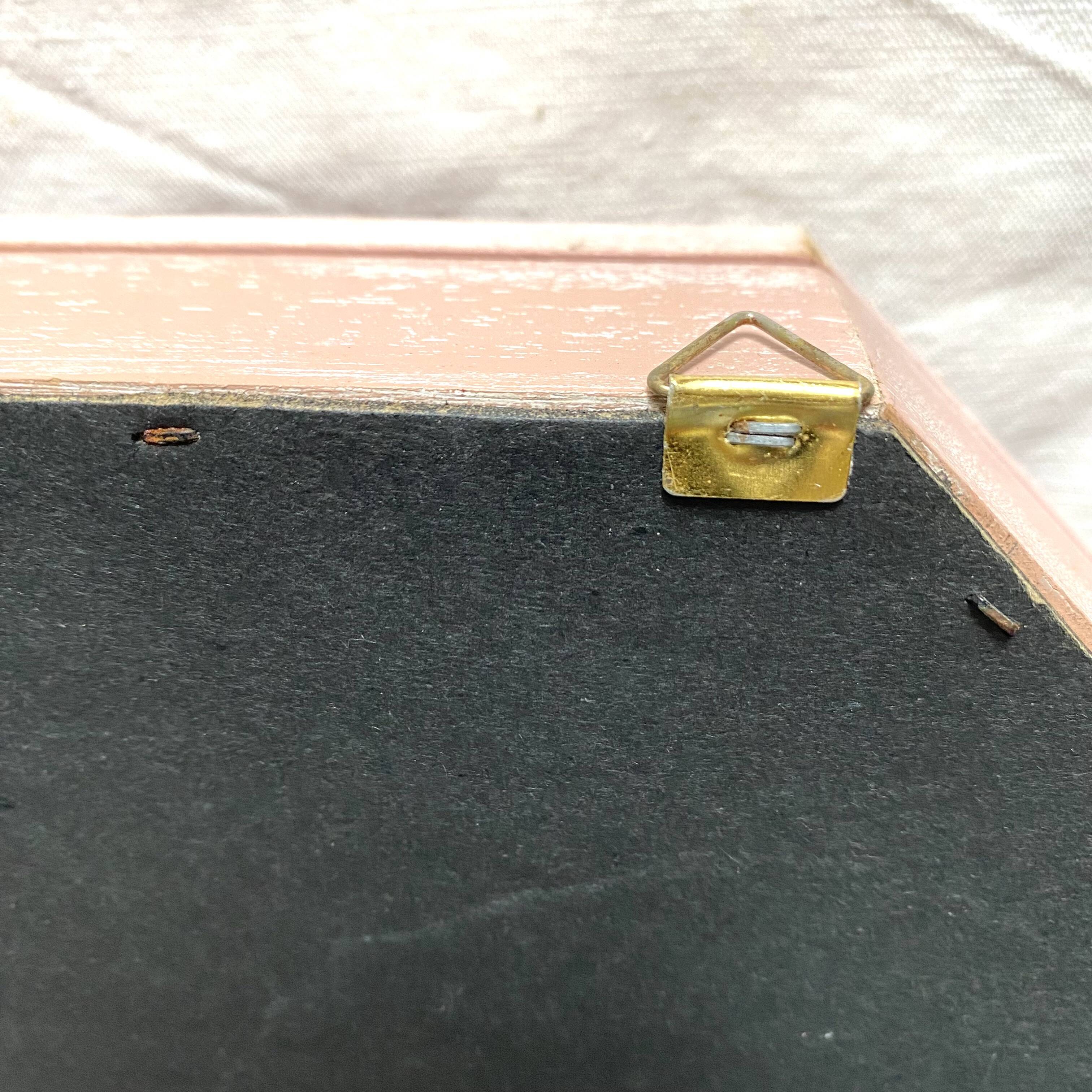 Vintage wall display cases