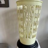 Porte-parapluie Pola modèle 475 en plastique jaune et noir, 1960-1970